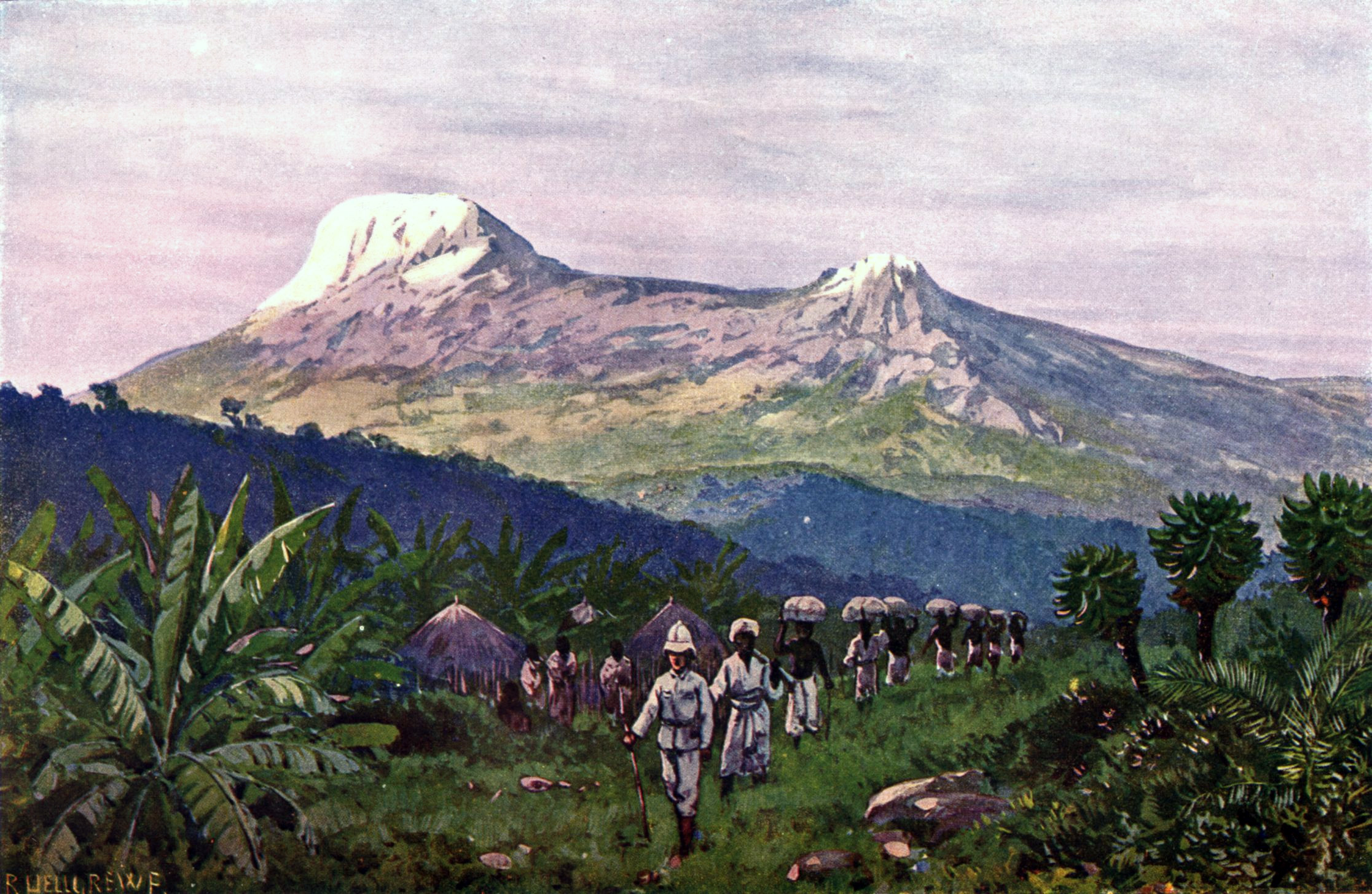 Rudolf Hellgrewe - Der Kilimandscharo